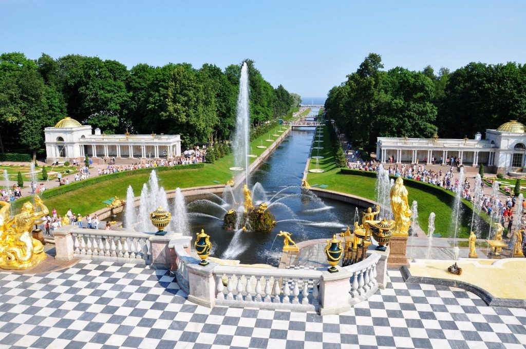 Visiting Peterhof Palace St. Petersburg